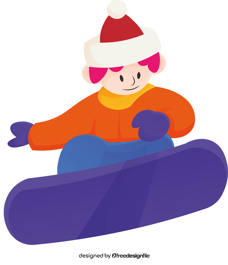 Snowboarding Snowboarder clipart
