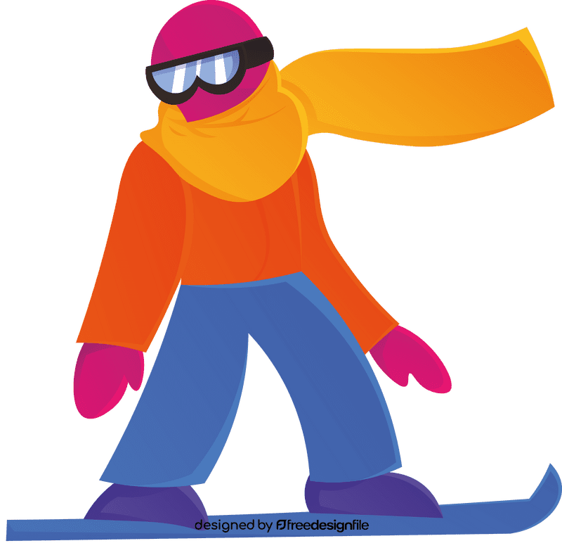 Snowboarding Snowboarder clipart