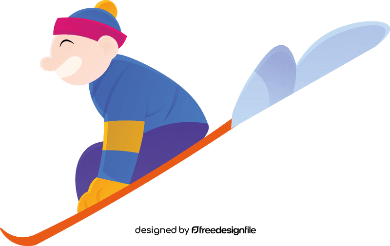 Snowboarding Snowboarder clipart