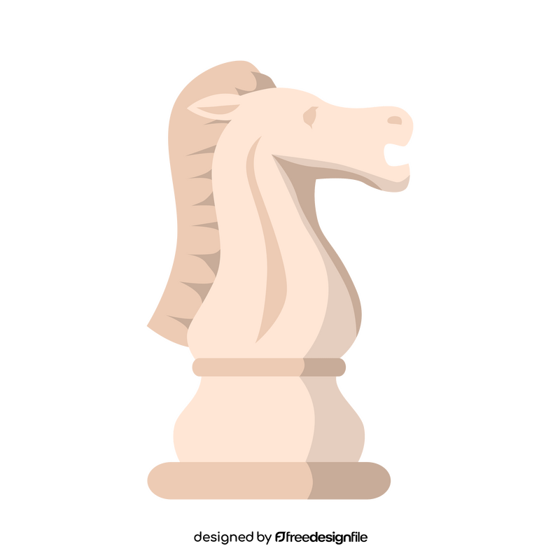 Chess knight clipart