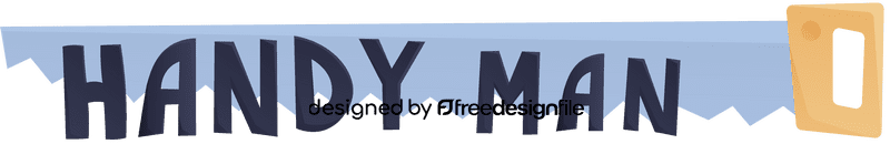 Handyman Saw clipart