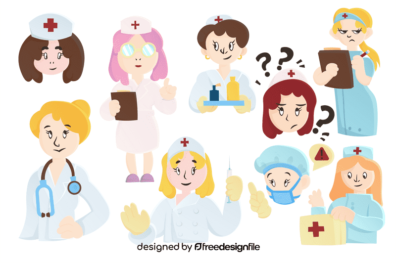 Nurse vector