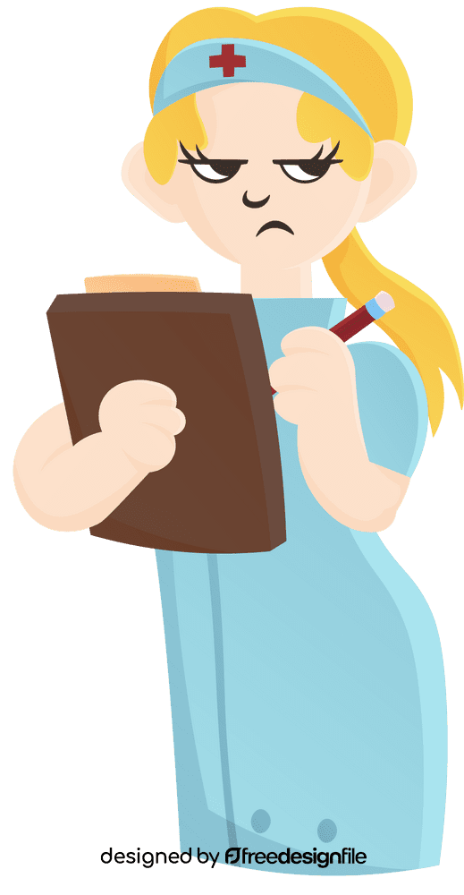 Nurse Angry clipart