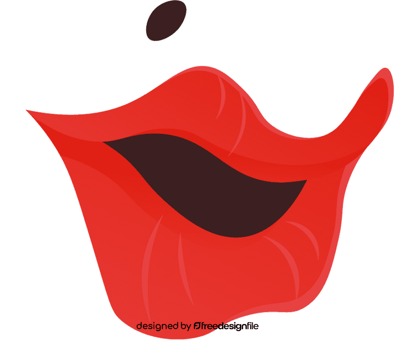 Roaring 20s Lips clipart