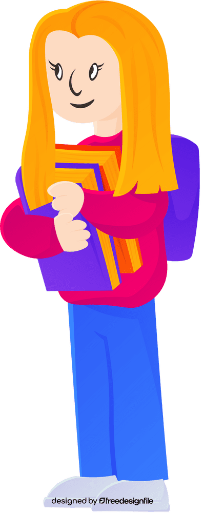 Student Girl clipart