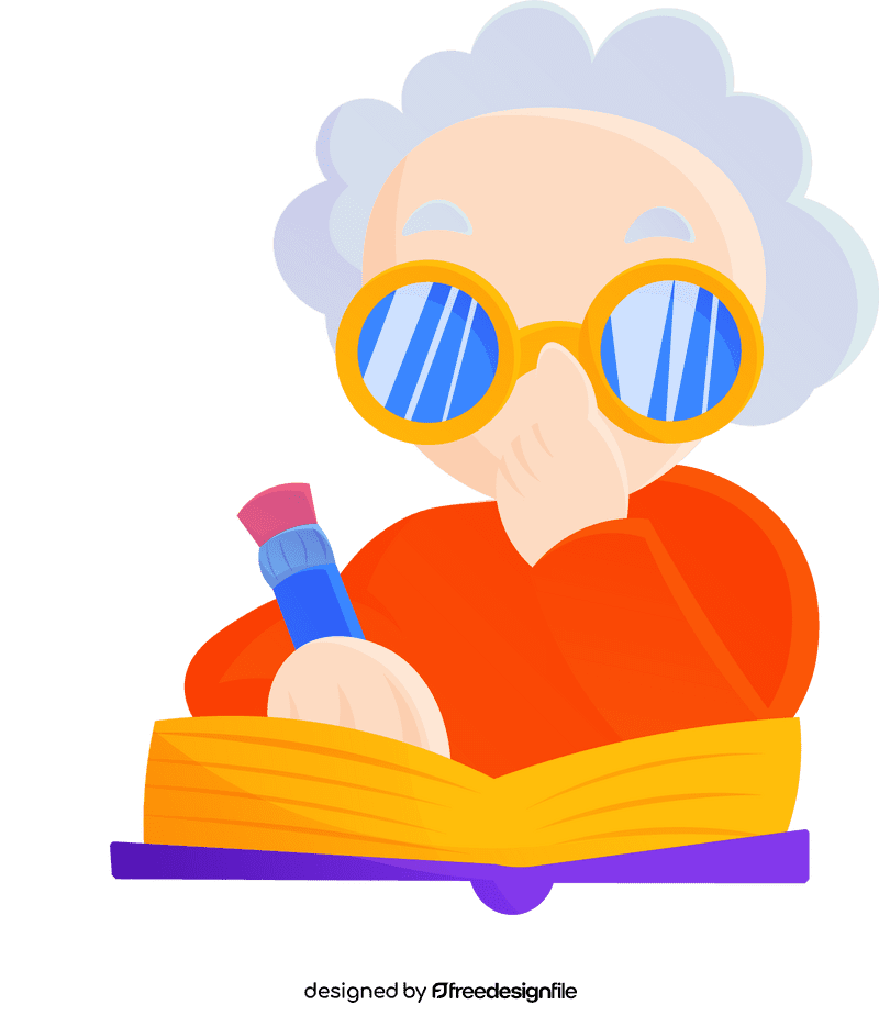 Student Professor clipart
