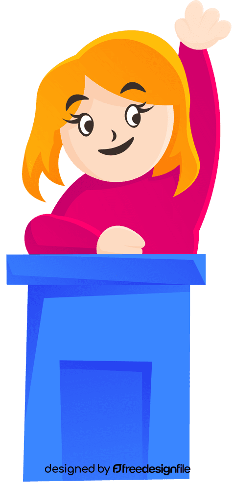 Student Tribune clipart