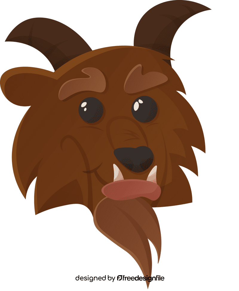 Beast Head clipart
