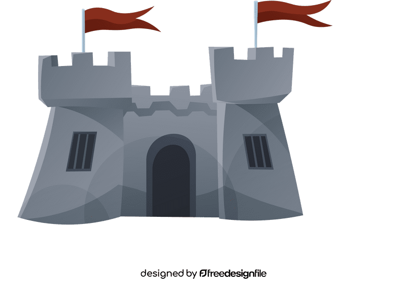 Castle Red Flags clipart