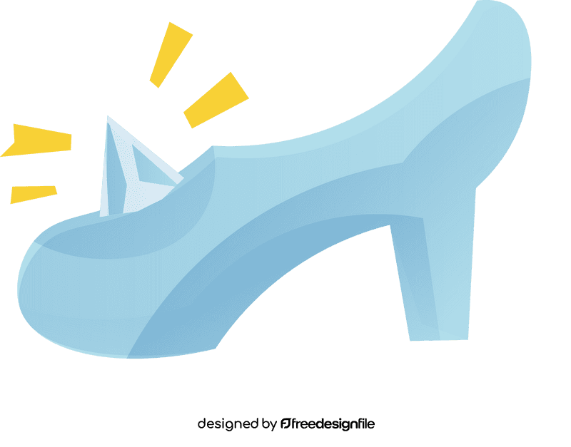Cinderella Shoe clipart