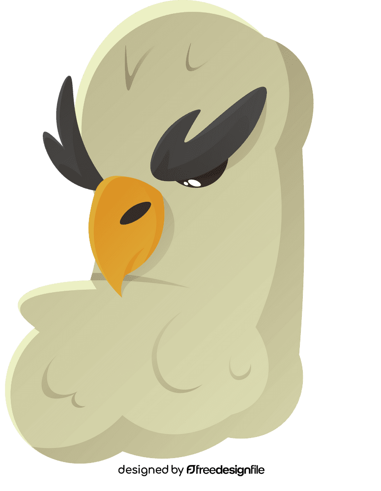 Falcon Head clipart
