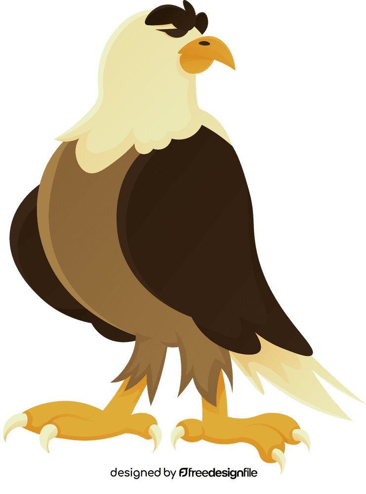 Falcon Standing clipart