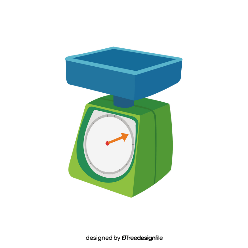 Weighing scale clipart