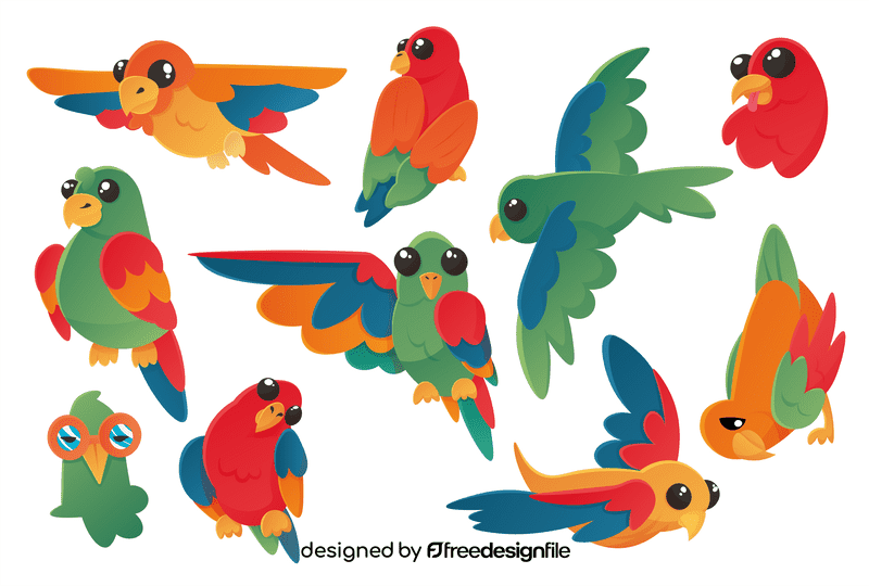 Macaw vector