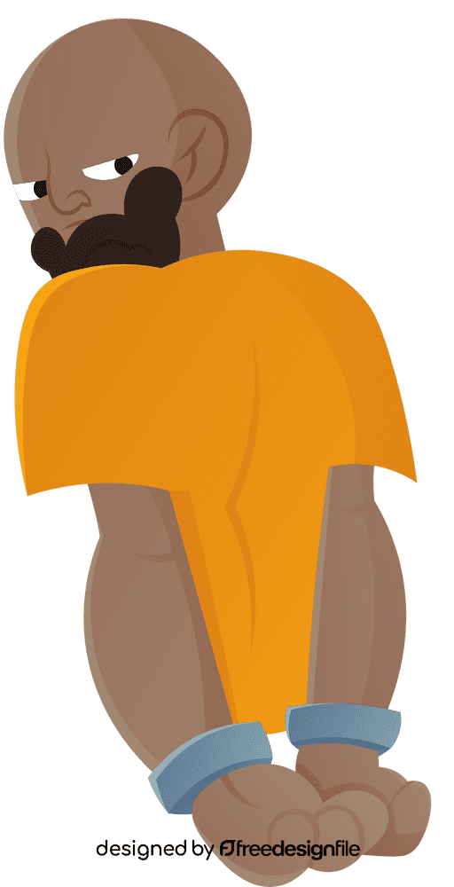 Prisoner Back clipart