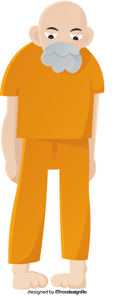 Prisoner Old clipart
