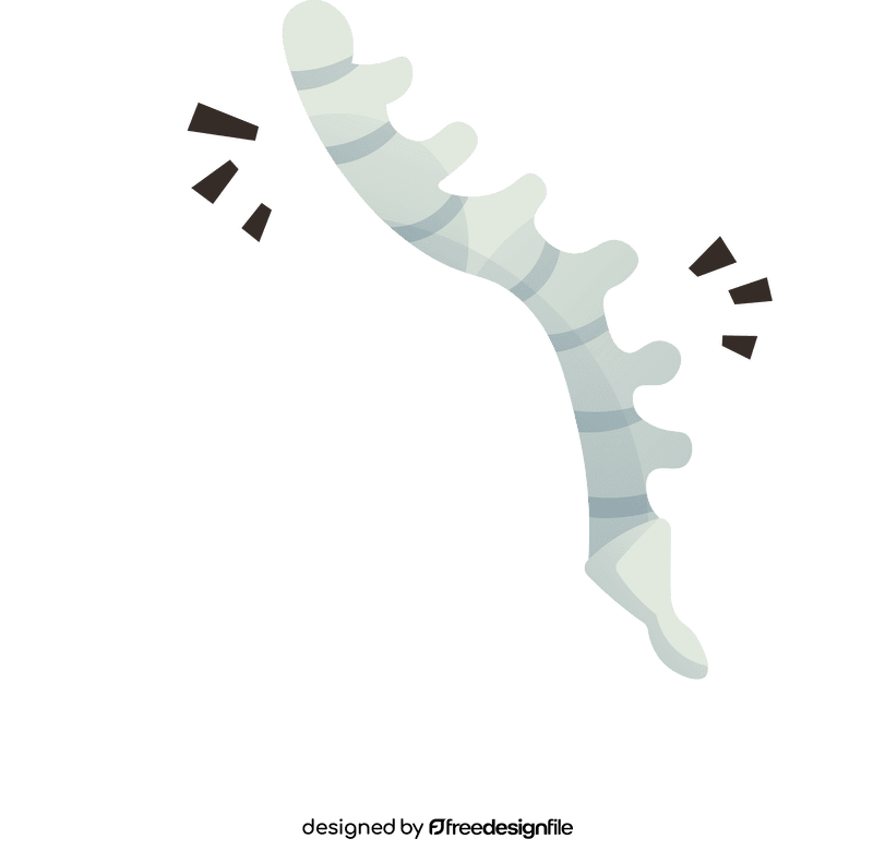 Skeleton Spine clipart