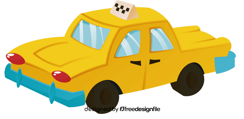 Taxi Car clipart