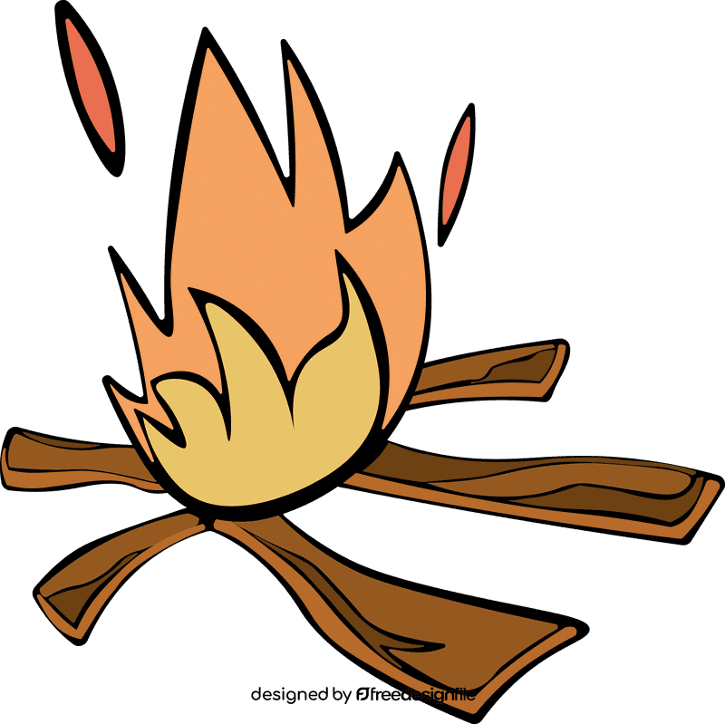 Bonfire clipart