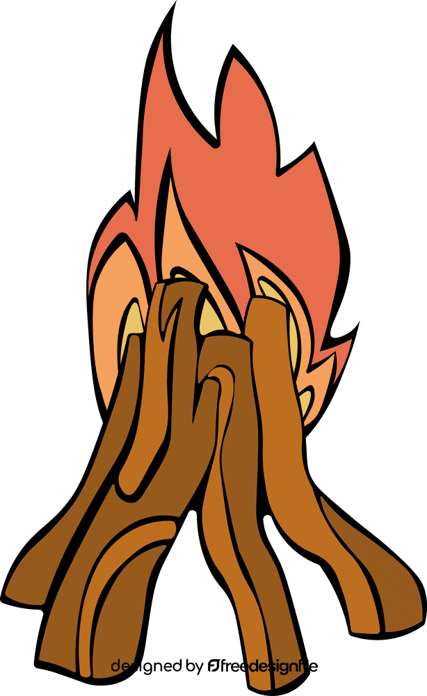 Bonfire clipart