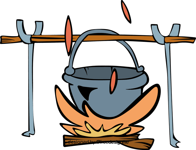 Bonfire Pot clipart