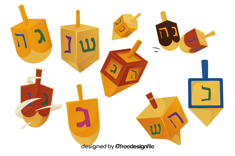 Dreidel vector