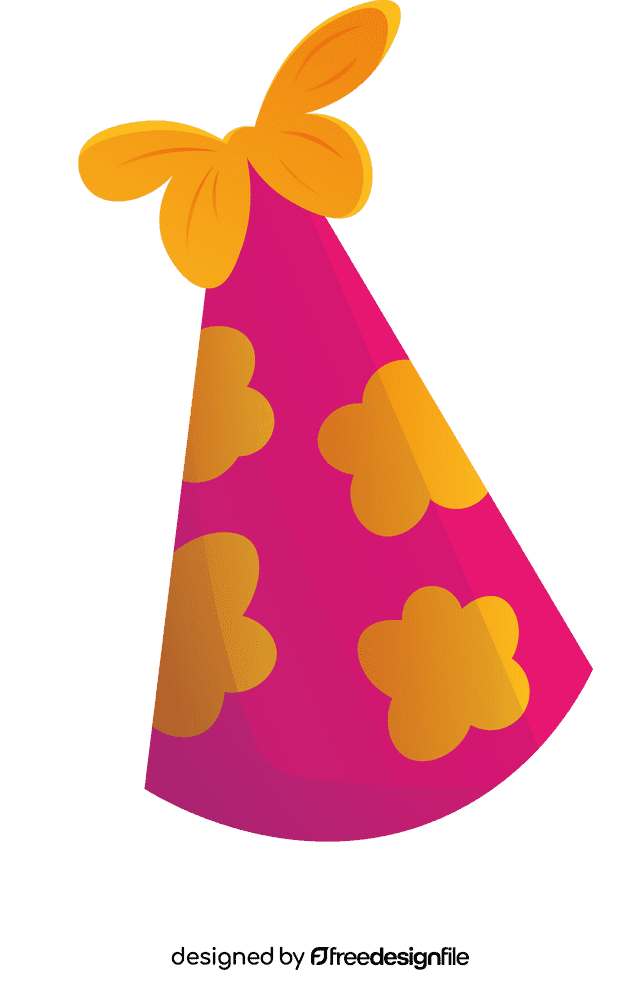 Party Hat Flowers clipart