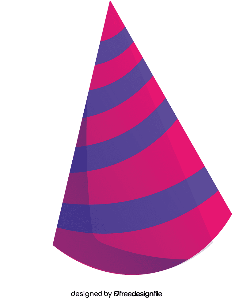 Party Hat Stripe clipart