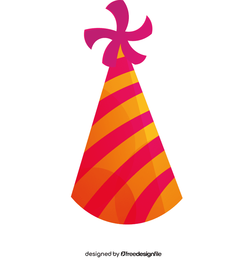 Party Hat Stripe clipart