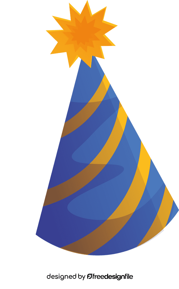 Party Hat Stripe clipart