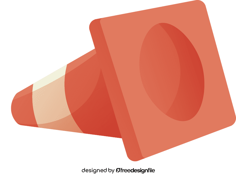 Traffic Cone Red clipart