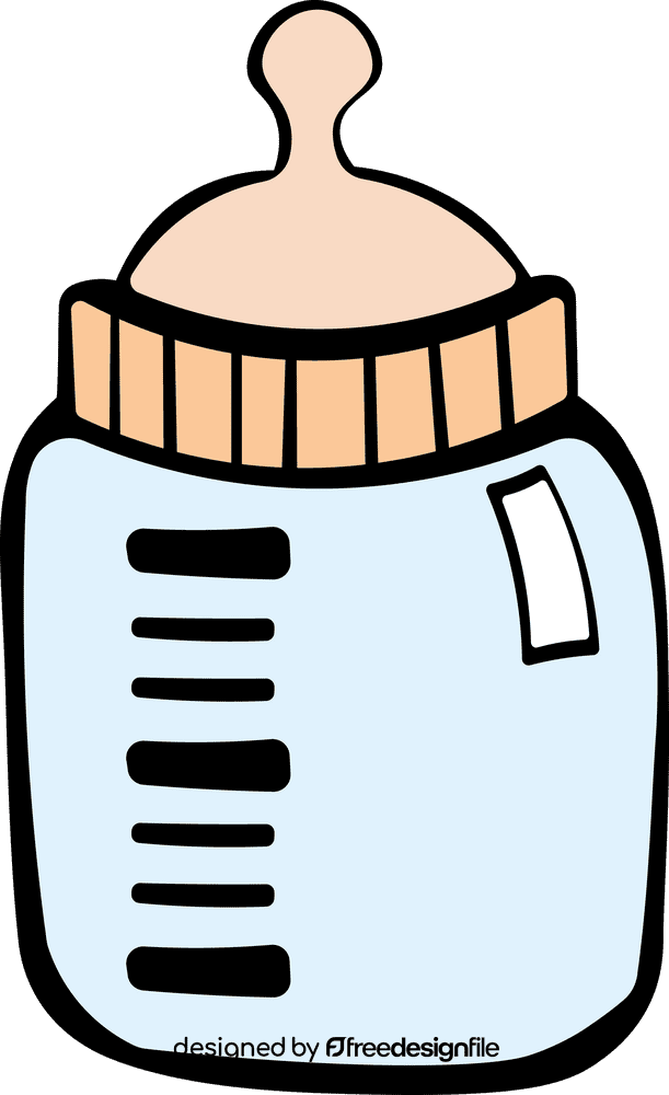 Baby Milk Bottle Empty clipart