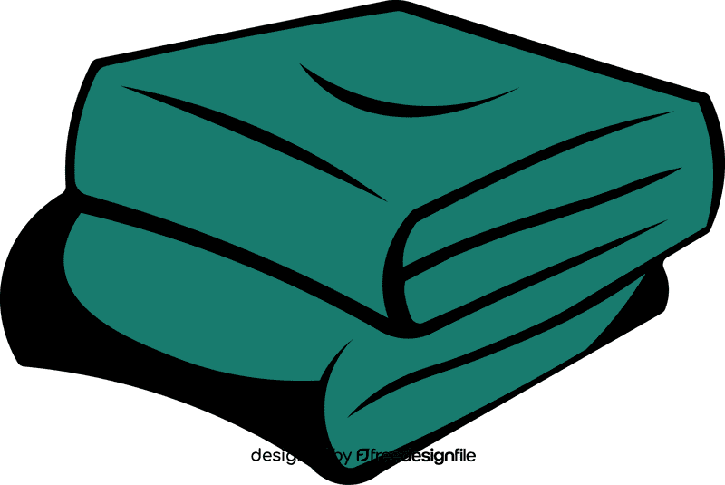 Blanket Green clipart