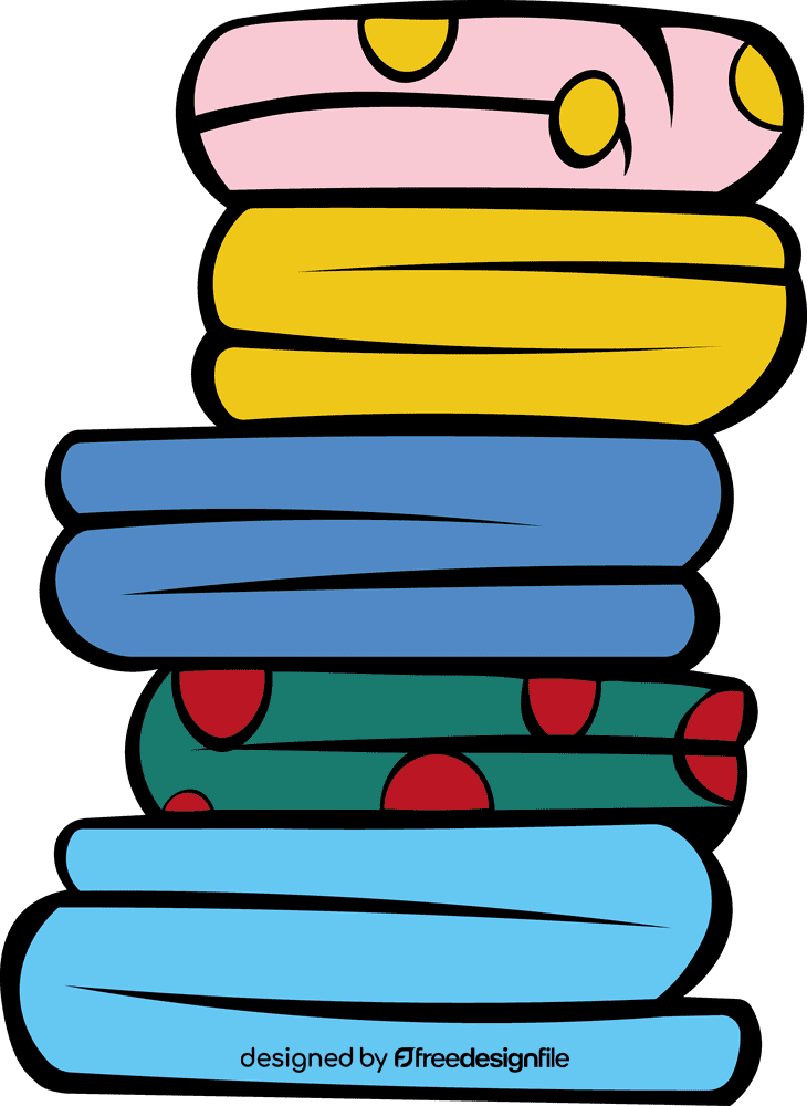 Blanket Pile clipart