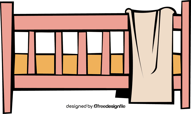 Crib Towel clipart