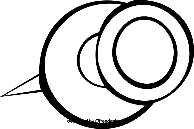 Pin Red black and white clipart
