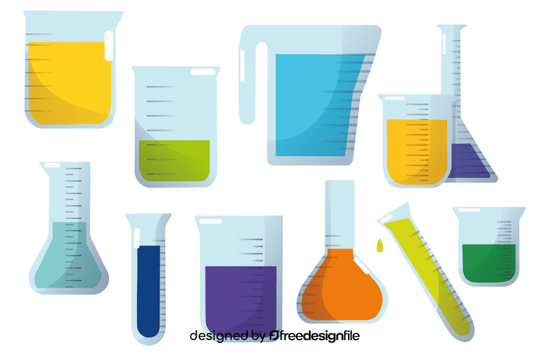Chemistry Beaker vector
