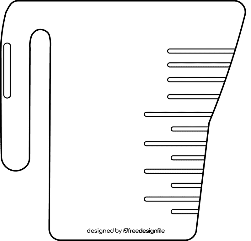 Сhemistry Beaker black and white clipart
