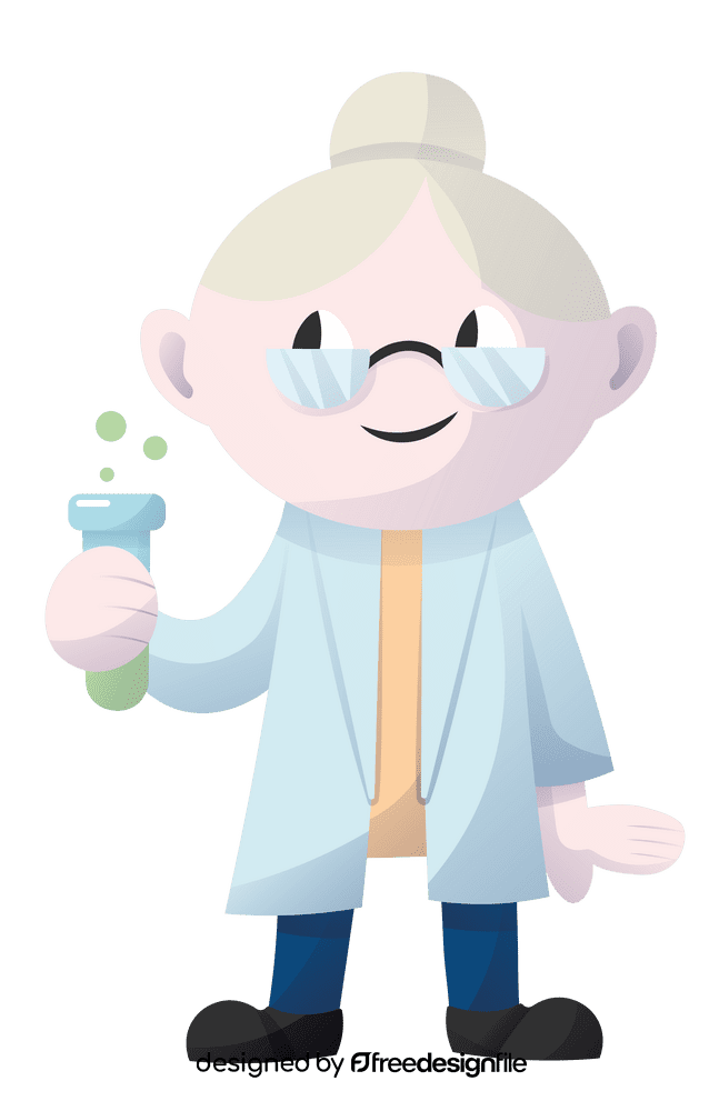 Scientist Chemist, Chemistry clipart