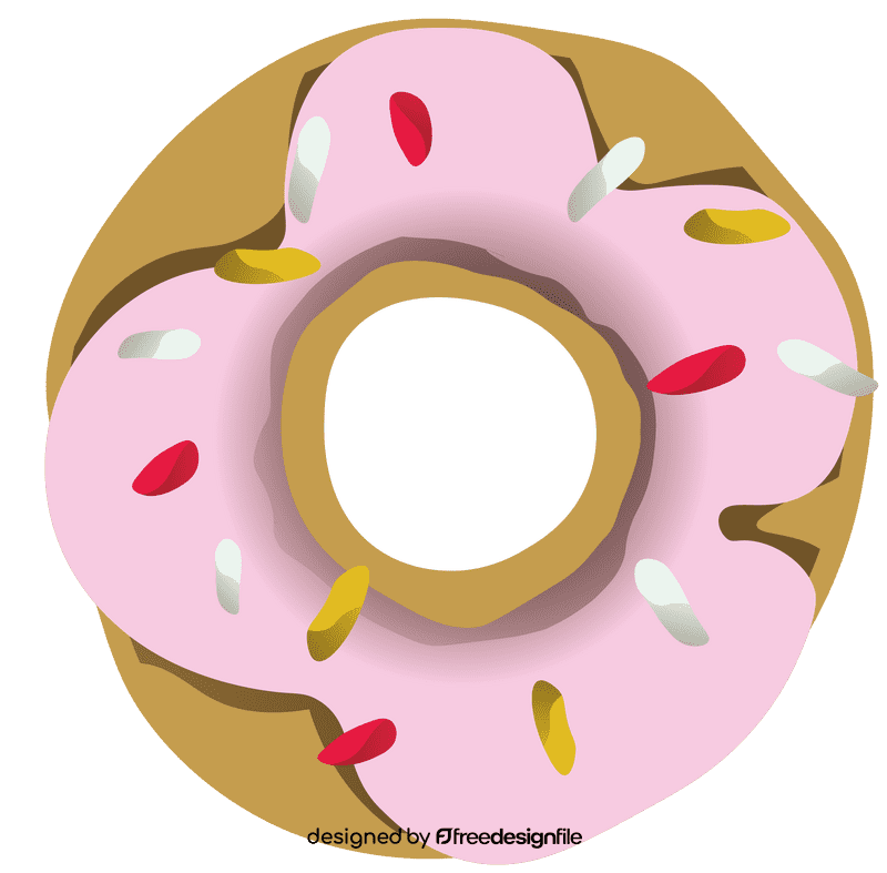 Cartoon Characters Simpsons Donut clipart