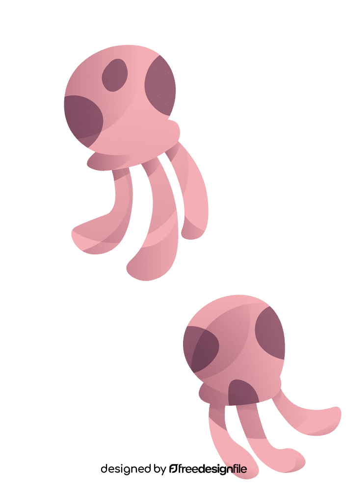 Cartoon Characters Spongebob Jellyfish clipart