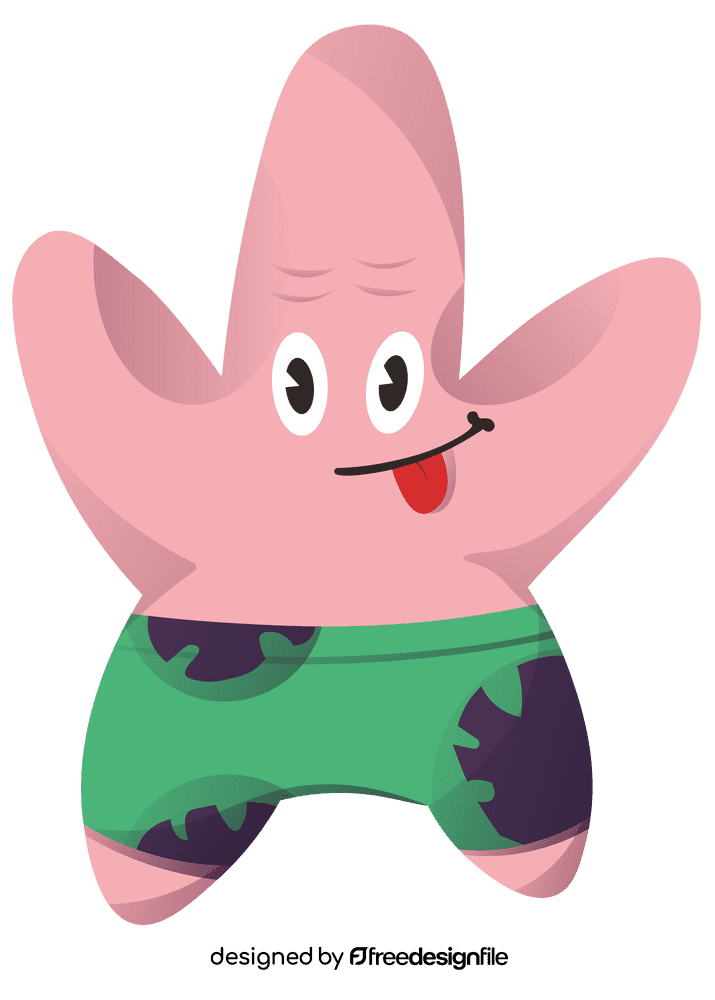Cartoon Characters Spongebob Patrick clipart