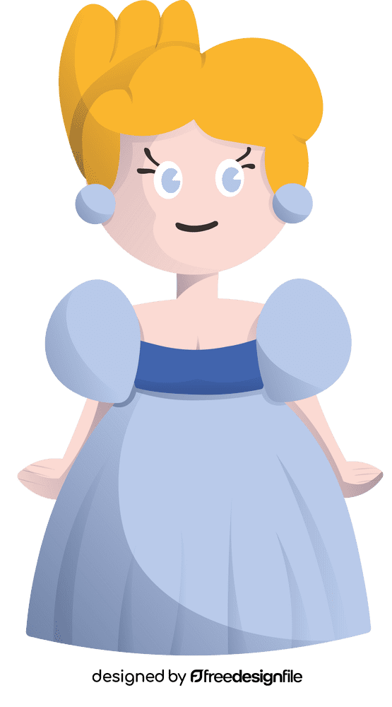 Cartoon Characters Disney Princess Cinderella clipart