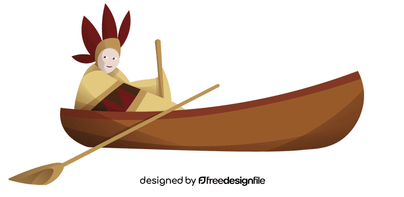 Canoe clipart