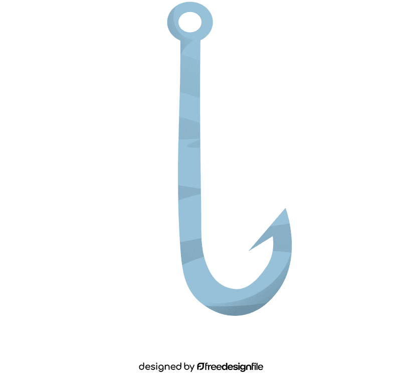 Fish hook clipart
