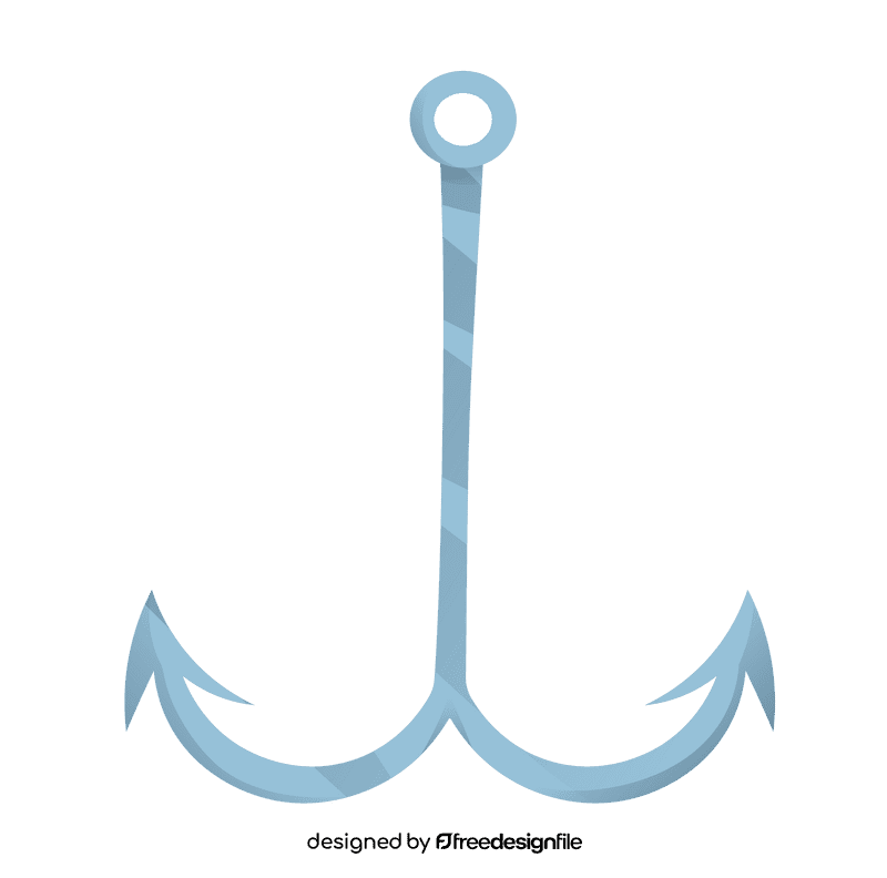 Fish hook clipart