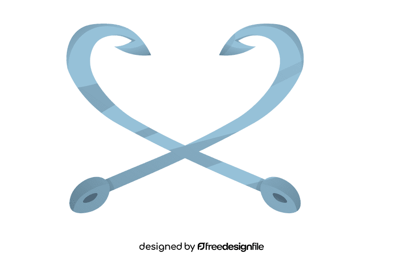 Fish hook clipart
