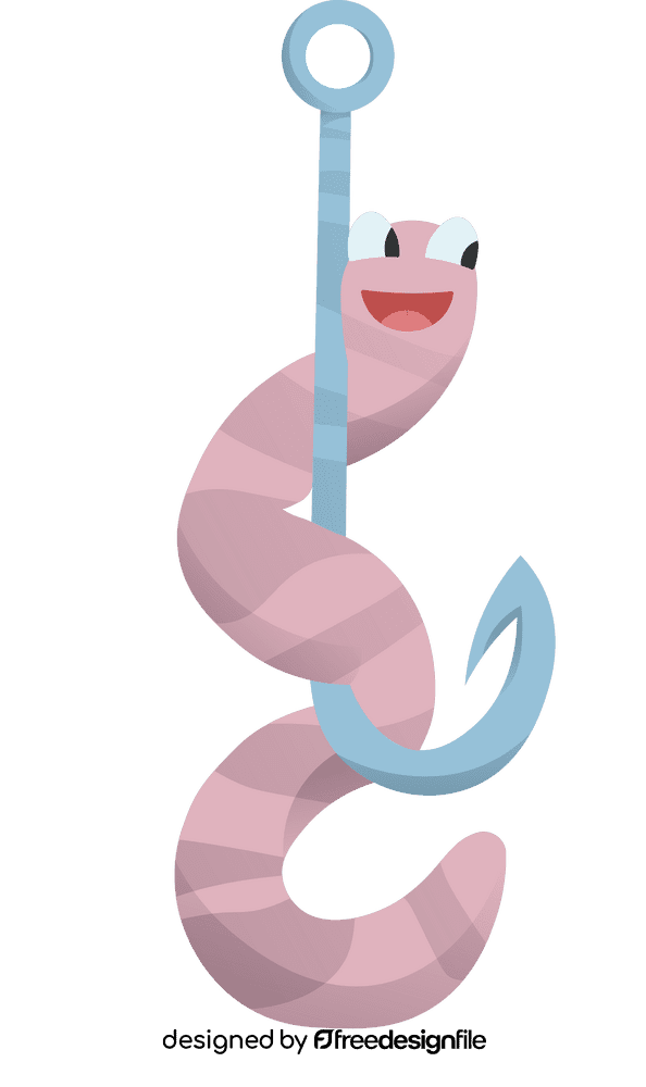 Fish hook clipart
