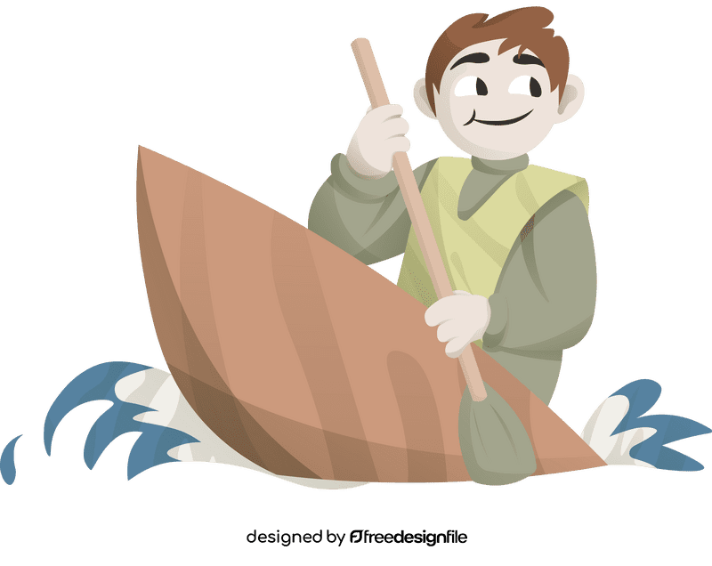 Kayak clipart