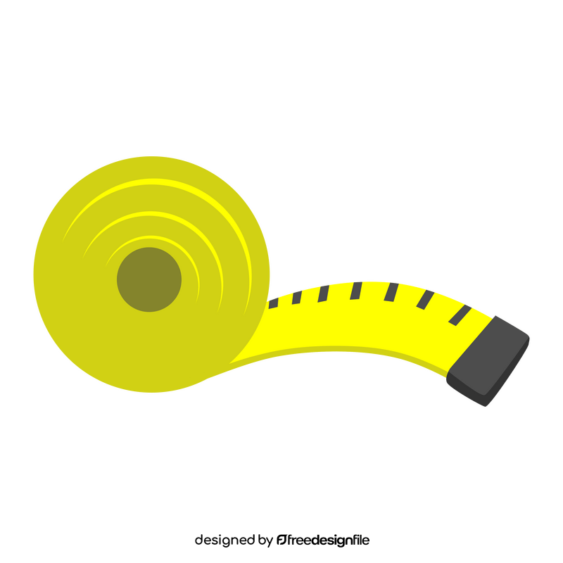 Measuring tape clipart